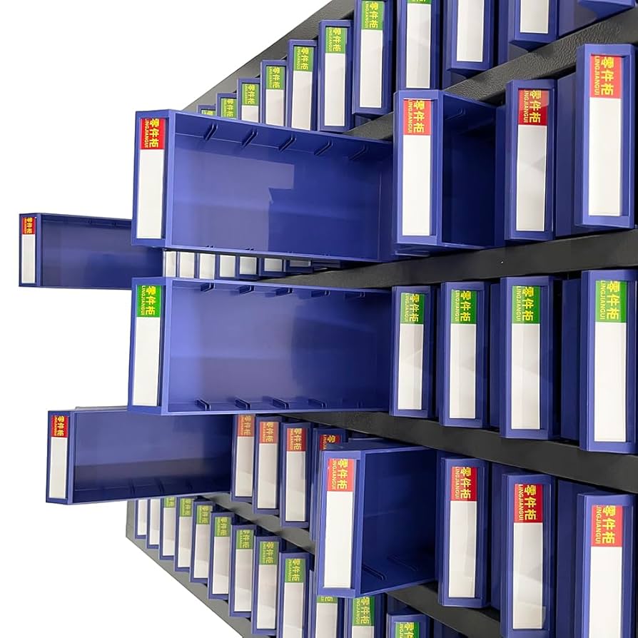 Amazon.com: EQCOTWEA 75-Drawer Plastic Parts Storage Cabinet